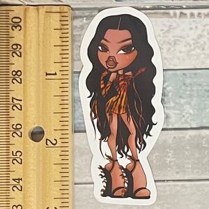 🌀10/$10🌀 Bratz Doll Y2K Reusable Waterproof Vinyl Sticker Decal
